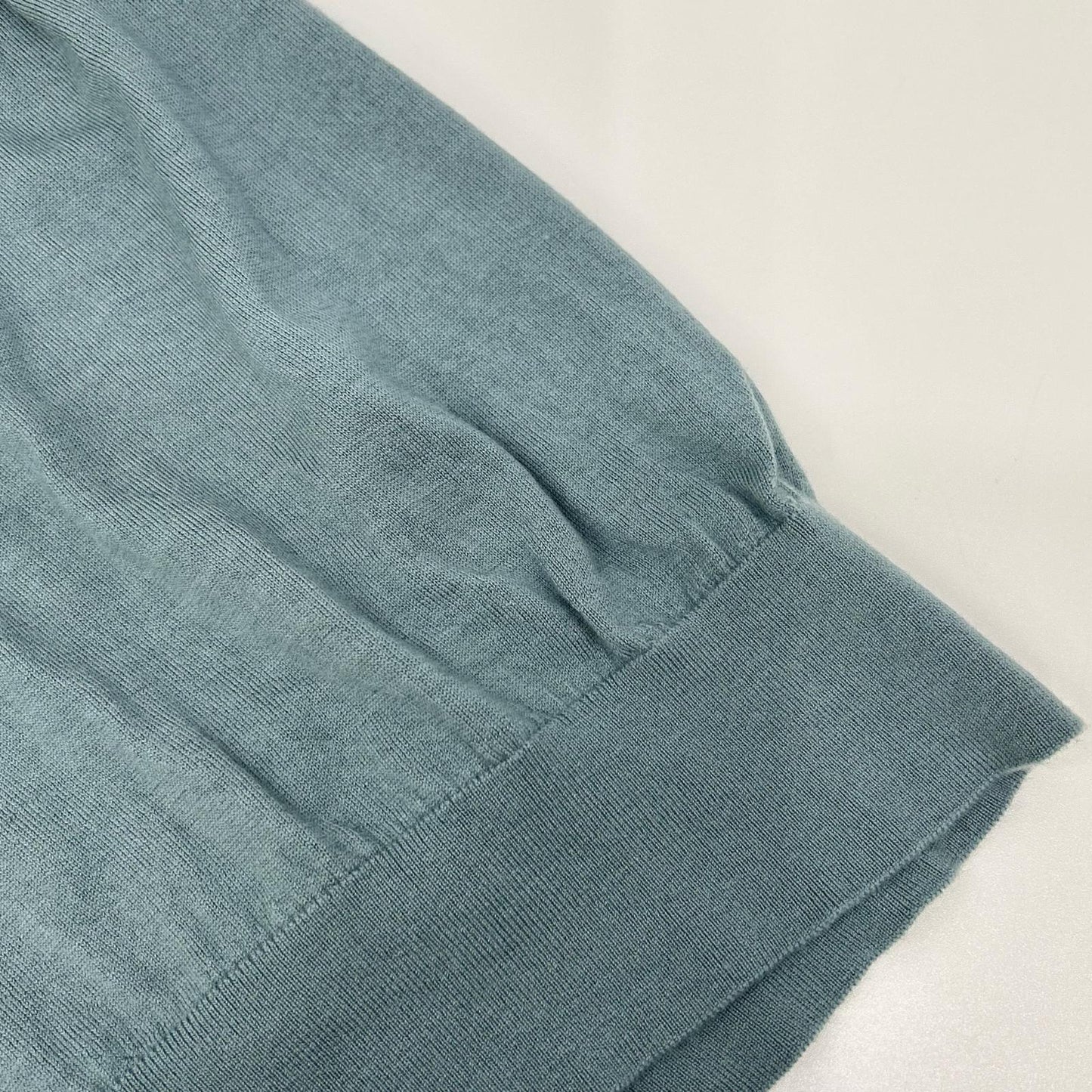 UNITED ARROWS Blue Fine Gauge Crewneck Knit Size M