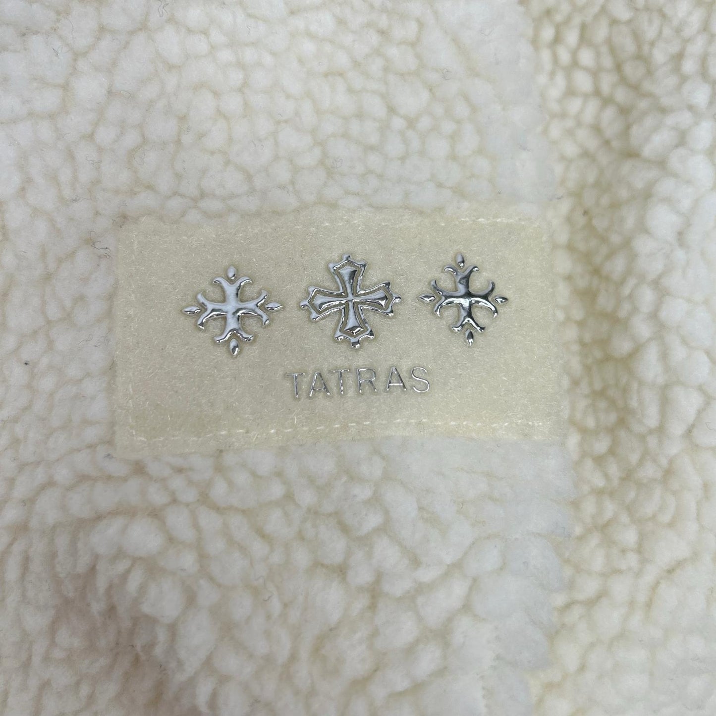 TATRAS White MTIN24A4908 Boa Jacket Size 170/88A