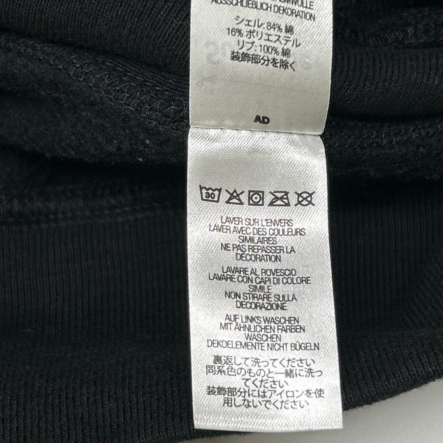 Supreme 22AW Capital Hooded Sweatshirt Black Size L