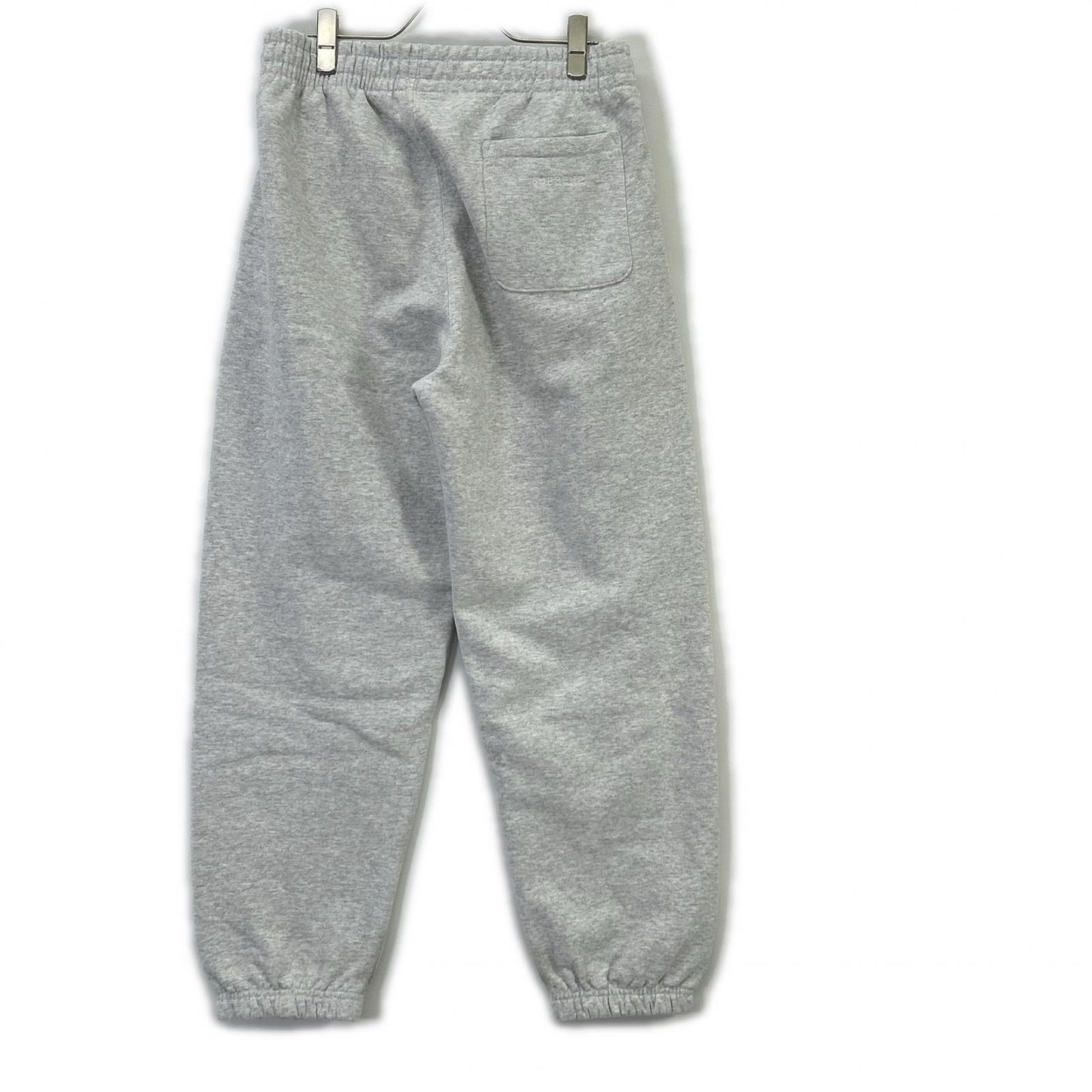 Supreme 24FW S Logo Cotton Sweatpants Light Gray Size S