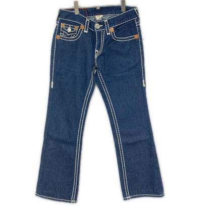 TRUE RELIGION JOEY SUPER Straight Stitch Indigo Jeans Size 29
