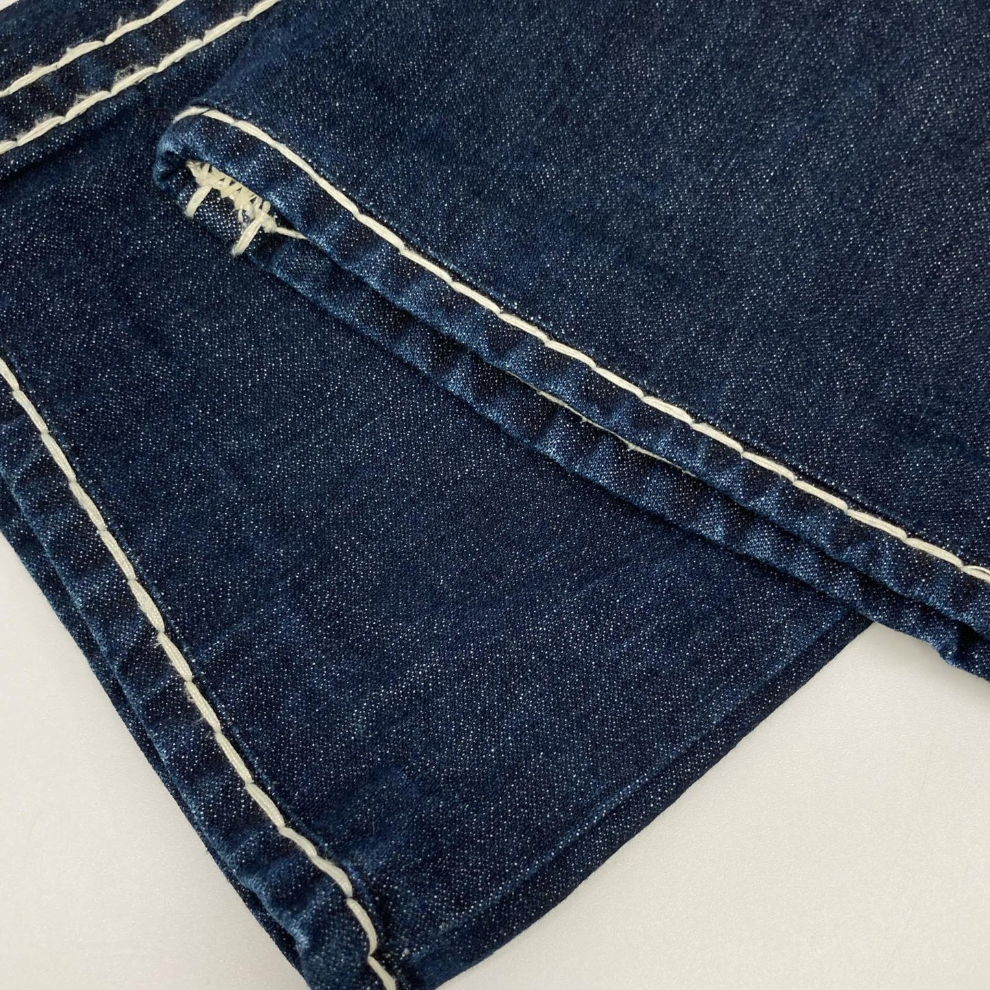 TRUE RELIGION JOEY SUPER Straight Stitch Indigo Jeans Size 29