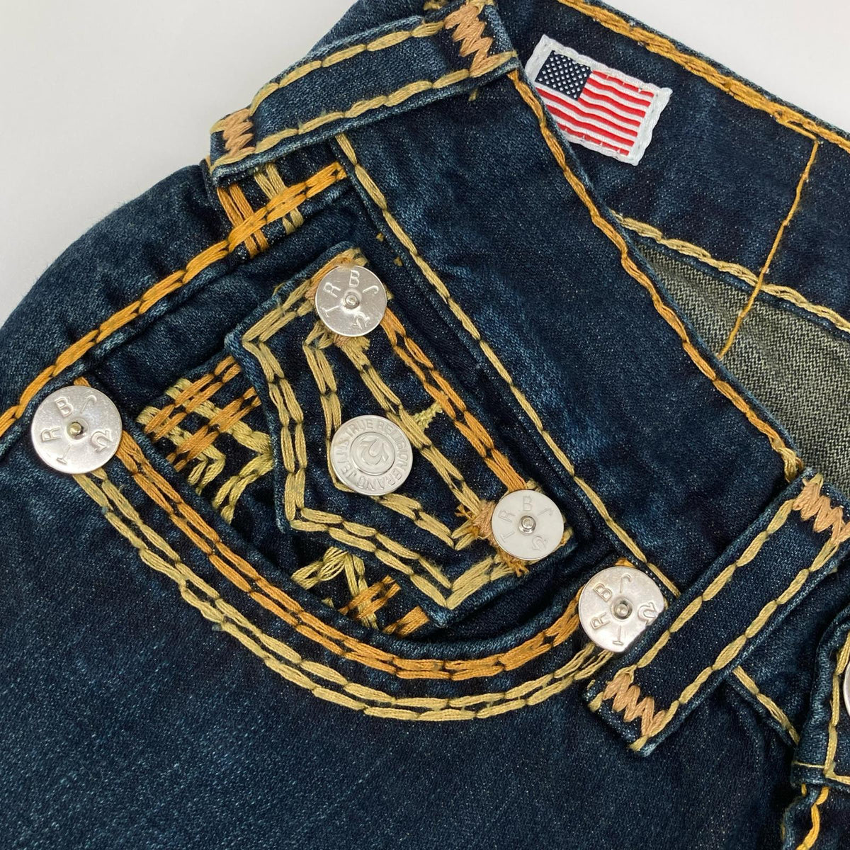 TRUE RELIGION RICKY SUPER QT USA Made Denim Jeans
