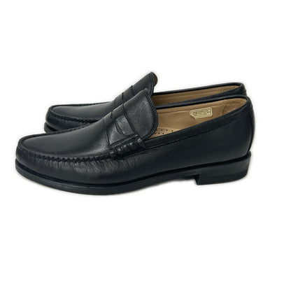 REGAL J171 Leather Coin Loafers Black Size 25.5