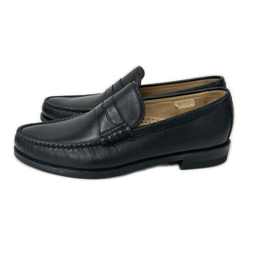 REGAL J171 Leather Coin Loafers Black Size 25.5