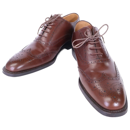 REGAL Leather Wingtip Sneakers Brown Size 26EEE