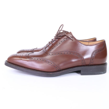 REGAL Leather Wingtip Sneakers Brown Size 26EEE