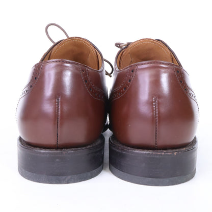 REGAL Leather Wingtip Sneakers Brown Size 26EEE