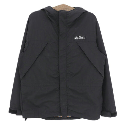 WILD THINGS CHAMONIX Hooded Zip Jacket Black Size L