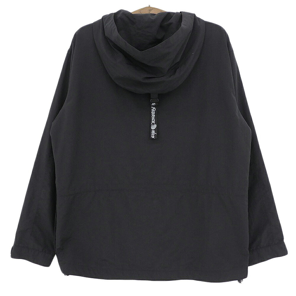 WILD THINGS CHAMONIX Hooded Zip Jacket Black Size L