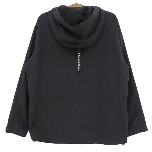 WILD THINGS CHAMONIX Hooded Zip Jacket Black Size L