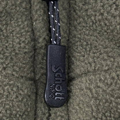 Schott Black/Khaki Reversible Down Vest Size M