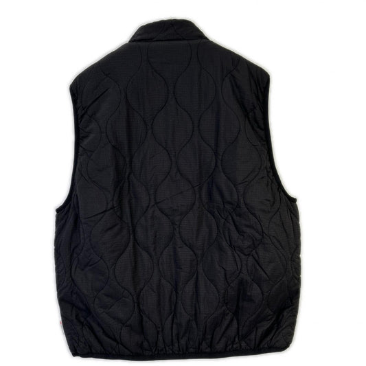 Schott Black/Khaki Reversible Down Vest Size M