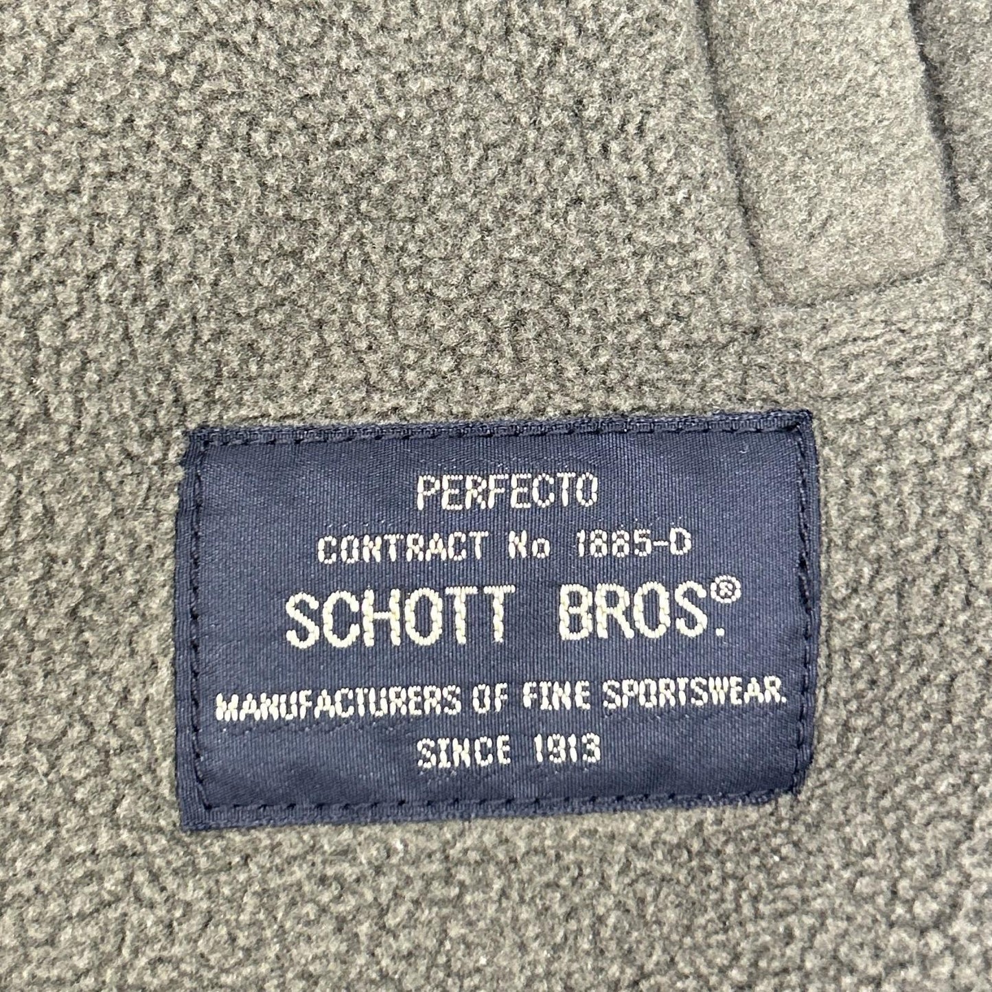 Schott Black/Khaki Reversible Down Vest Size M