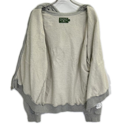 Denim Tears Gray Cotton Wreath Zip Hoodie Size M
