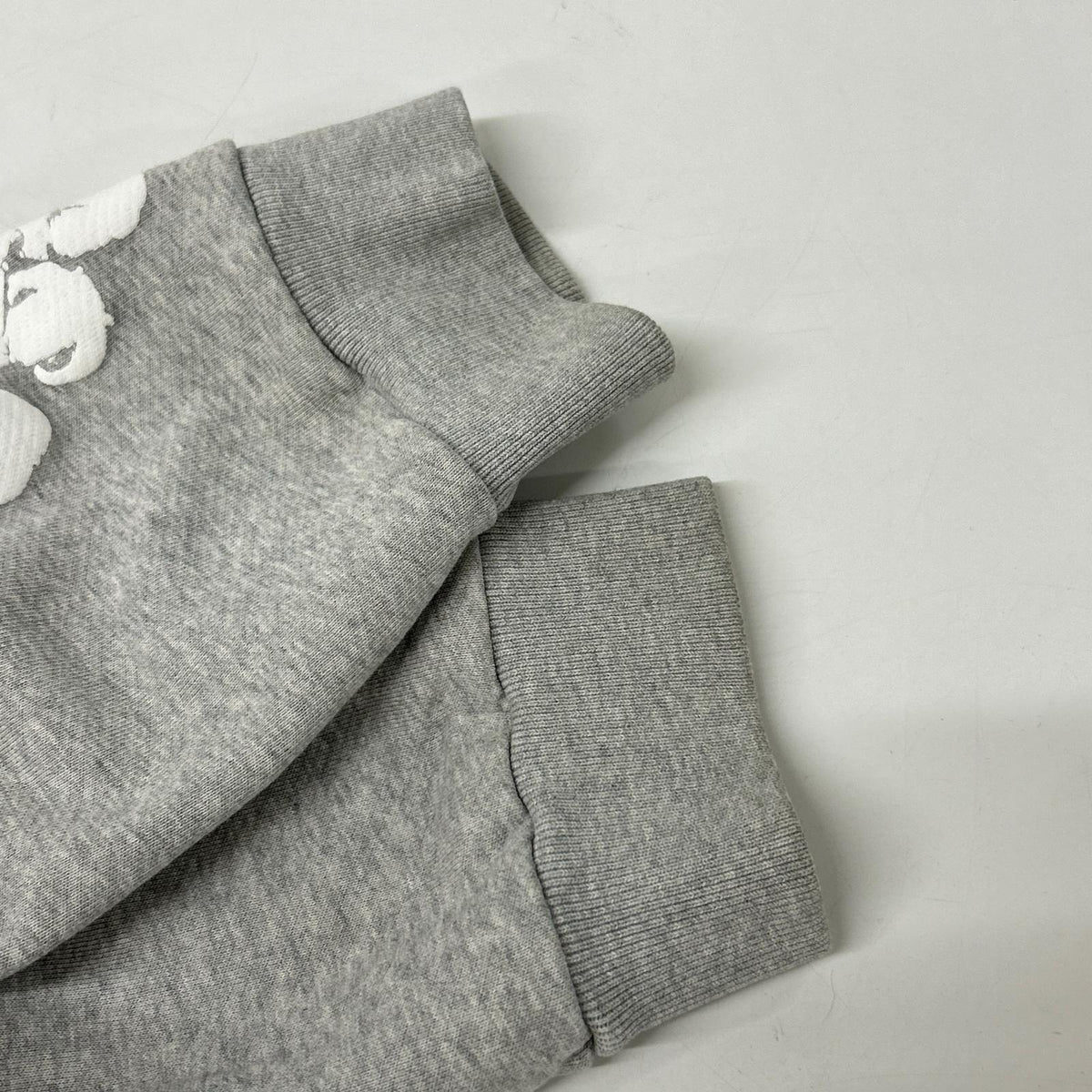 Denim Tears Gray Cotton Wreath Zip Hoodie Size M