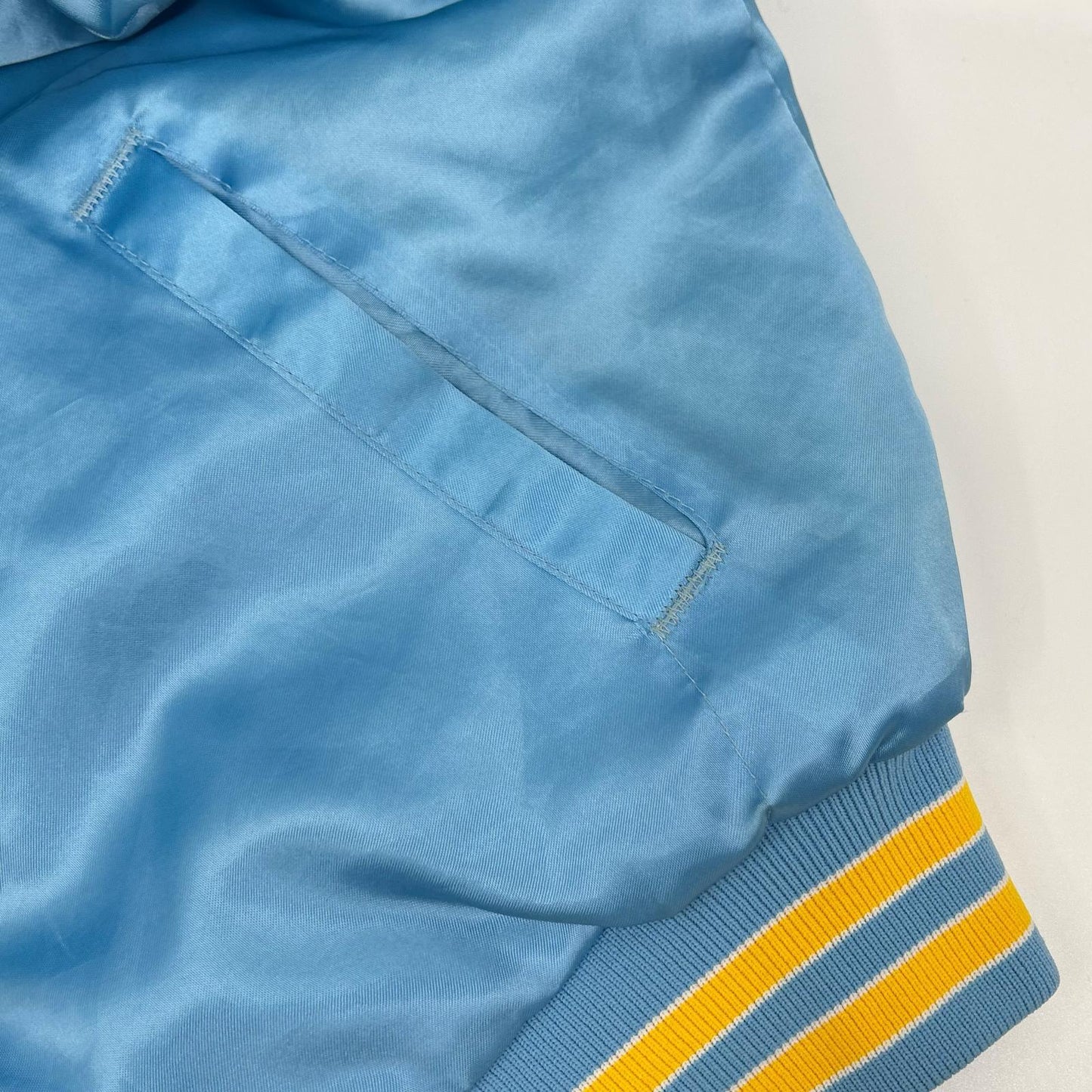VINTAGE Swingster 80s UCLA Blouson Jacket Blue Size M