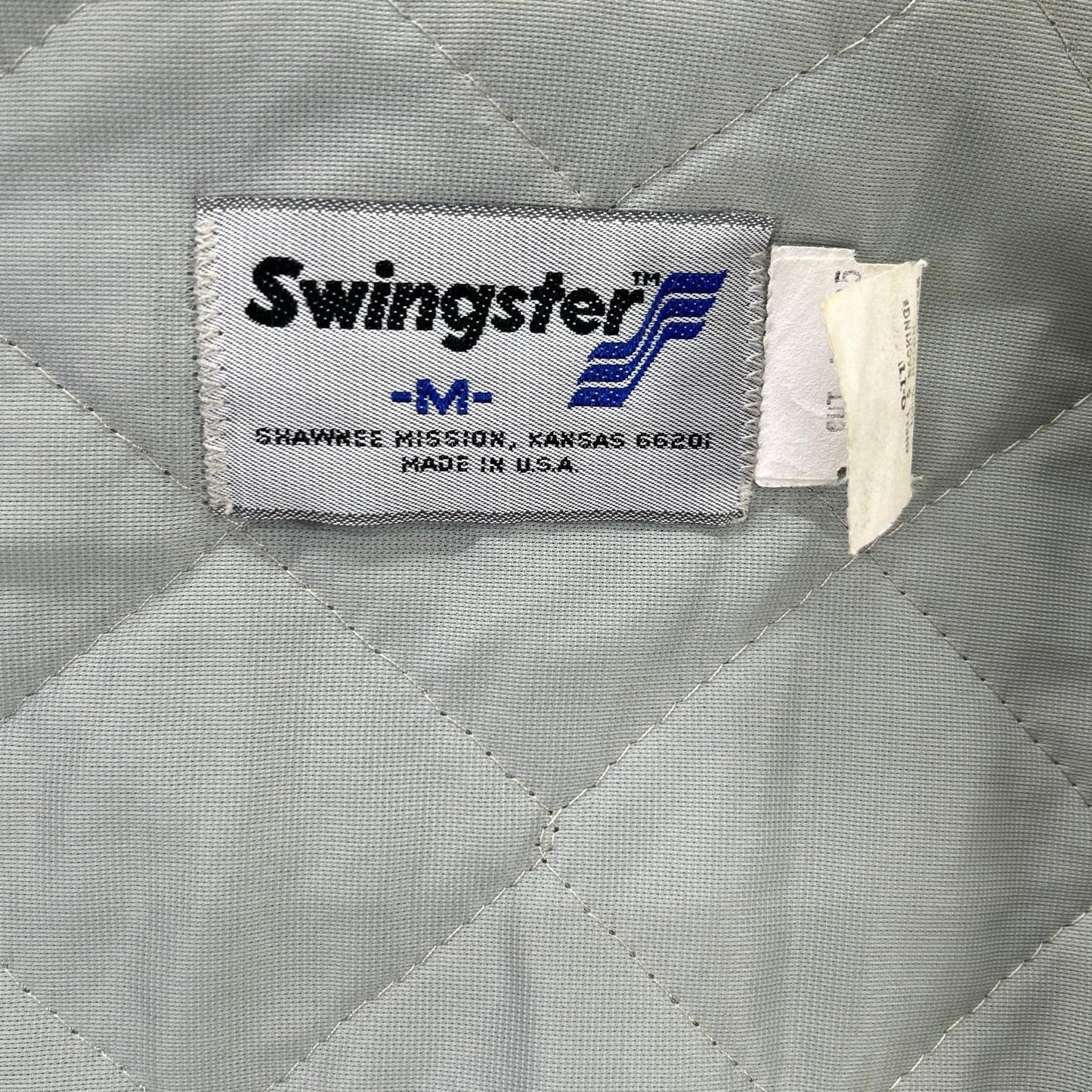 VINTAGE Swingster 80s UCLA Blouson Jacket Blue Size M