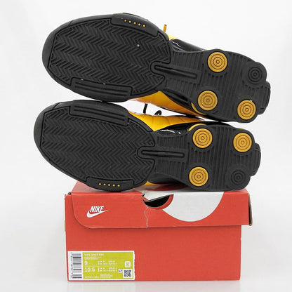 NIKE Shox BB4 Sneakers Black/Yellow AT7843-002 Size 9(US)