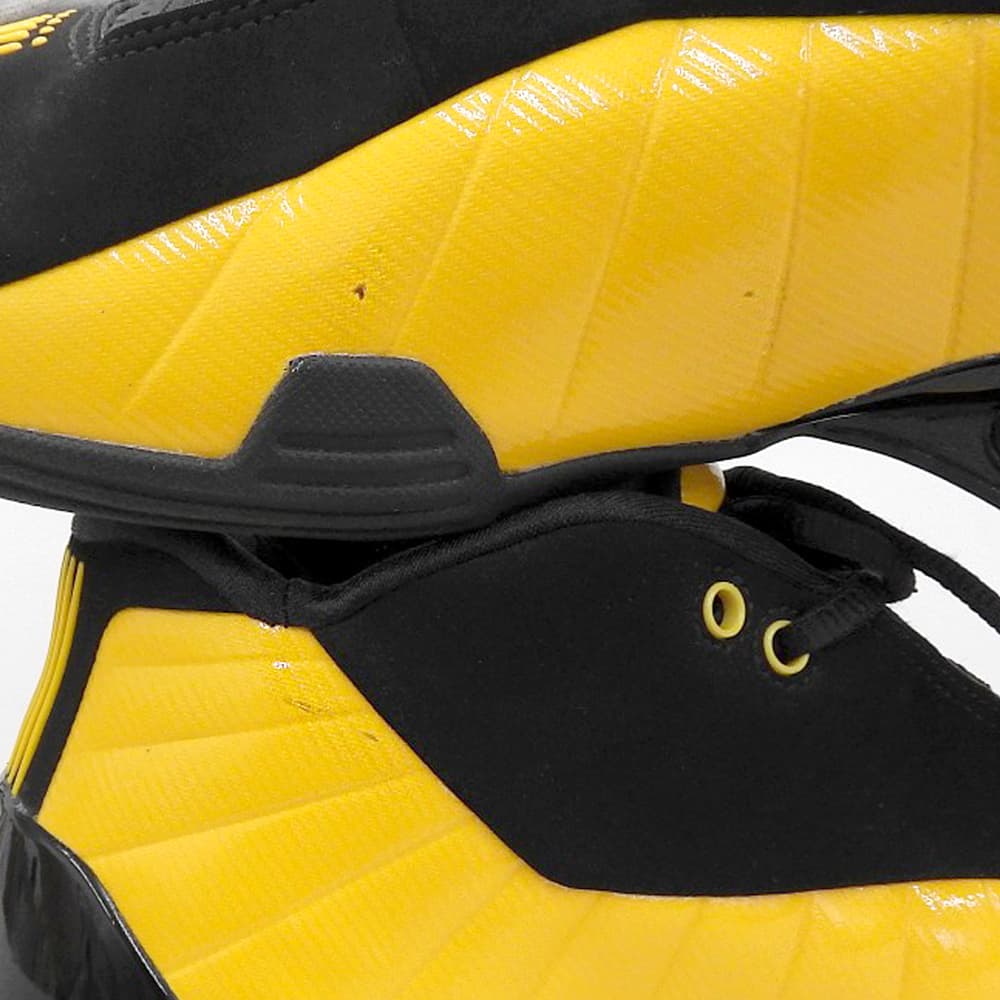 NIKE Shox BB4 Sneakers Black/Yellow AT7843-002 Size 9(US)