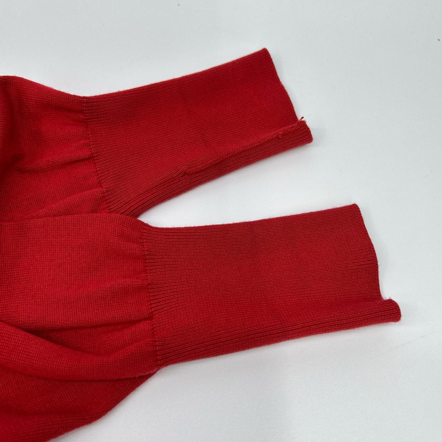 A.PRESSE 23SAP-03-02H Cotton Knit Cardigan Red