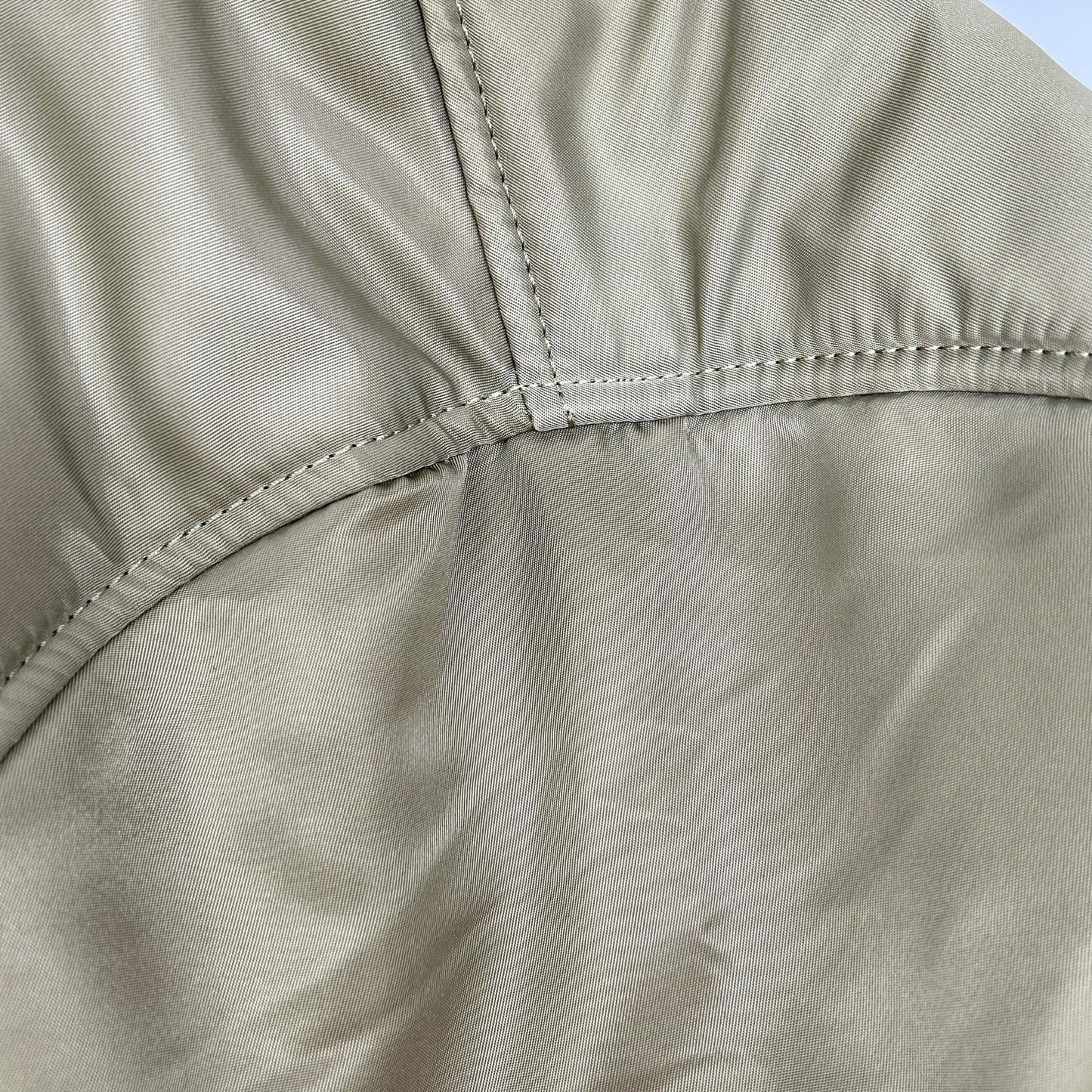 ACANTHUS x Muta Marine Nylon Hooded Jacket Khaki Size XL