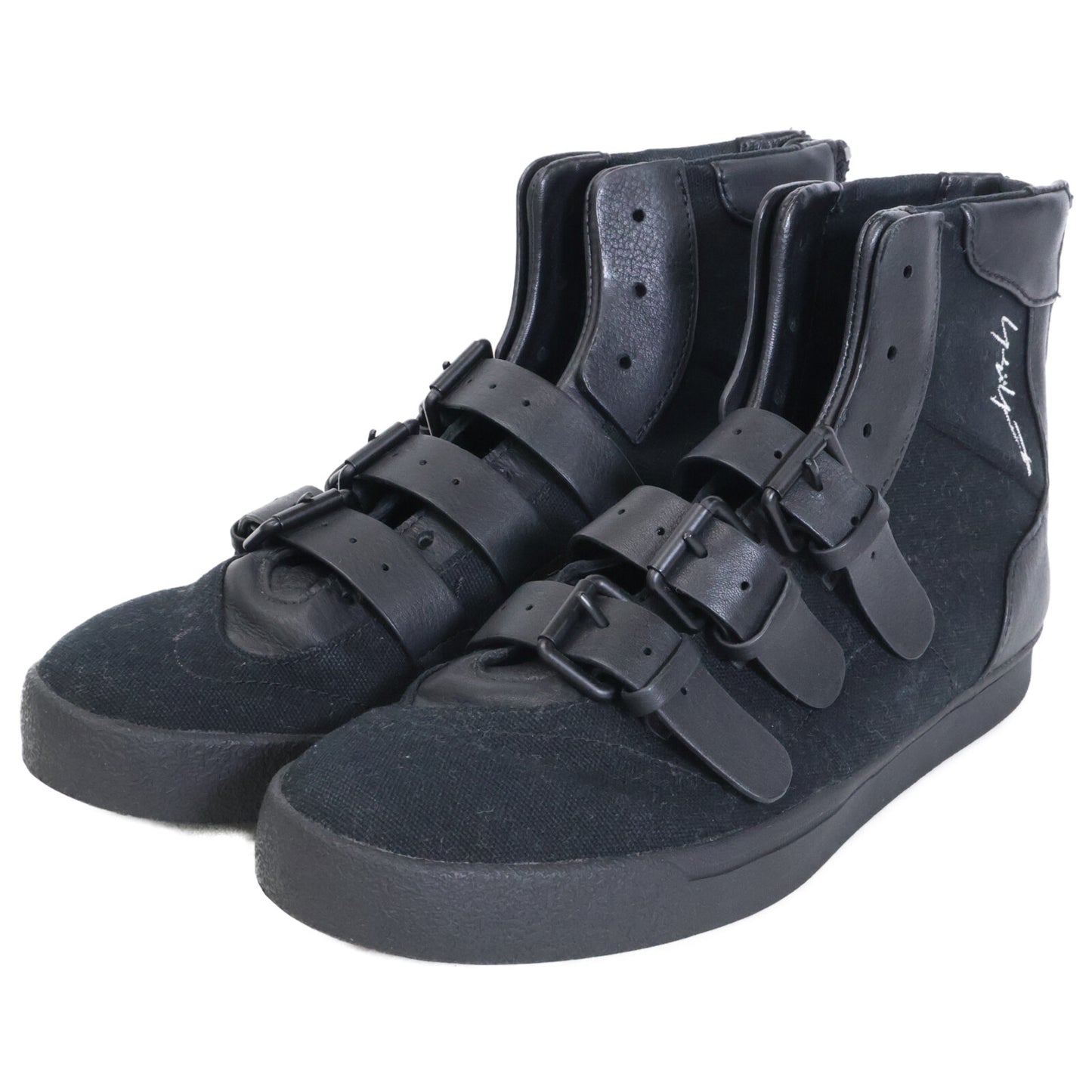 Yohji Yamamoto x adidas EE6809 Belt Sneakers Black Size 6