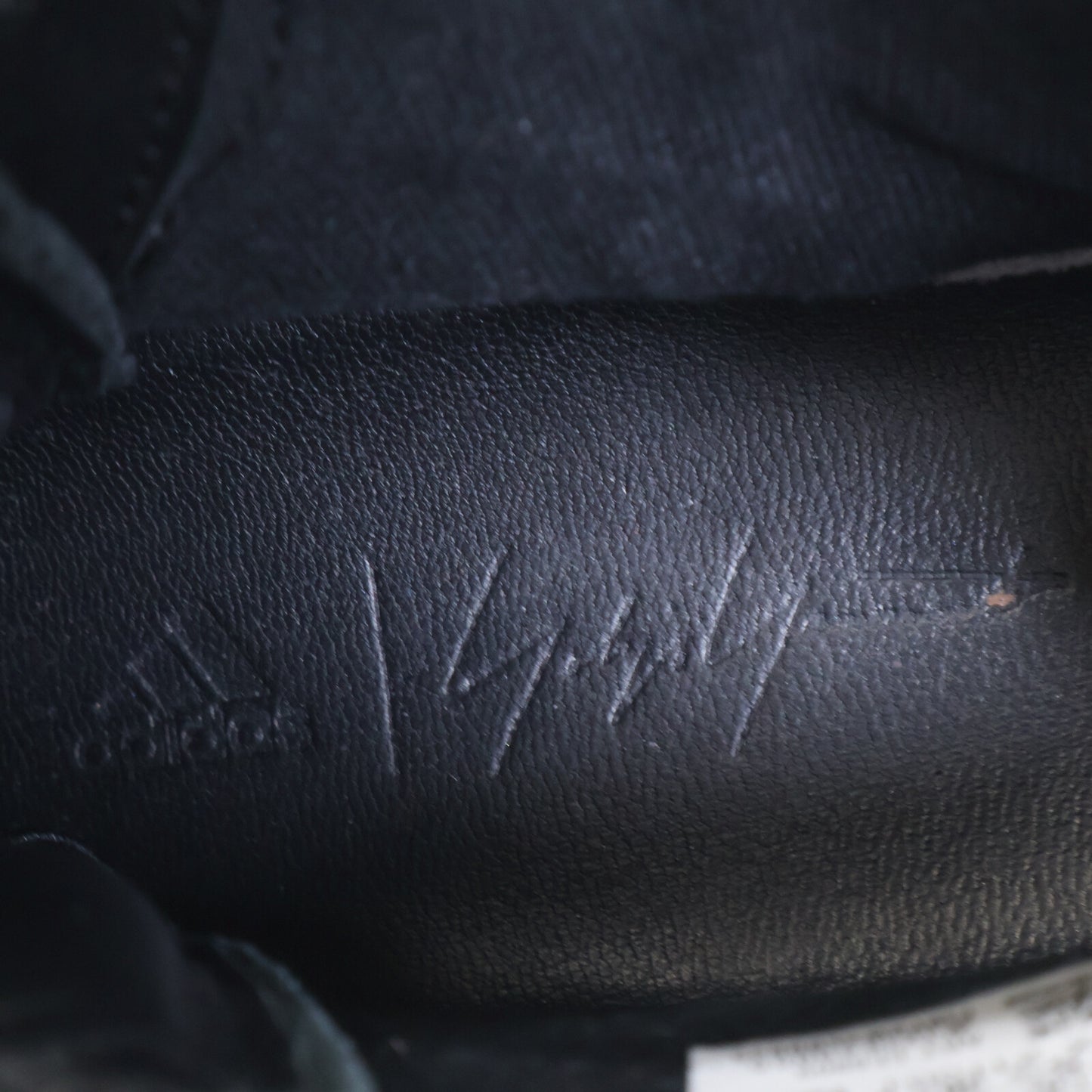 Yohji Yamamoto x adidas EE6809 Belt Sneakers Black Size 6