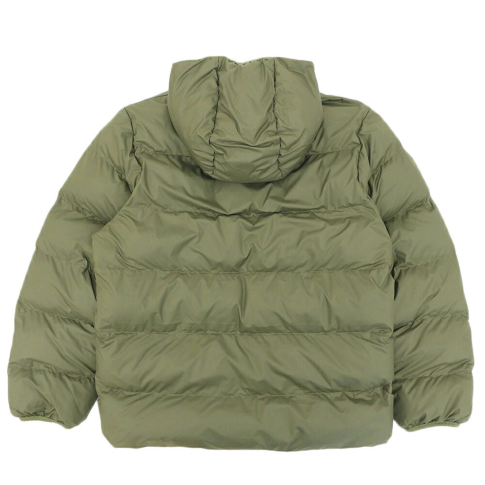 JORDAN BRKLN Puffer Hooded Jacket Khaki Green Size XL