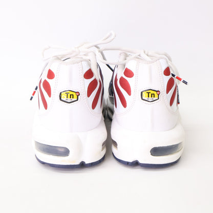 NIKE Air Max Plus PSG Sneakers White/Metallic Gold Size 10.5