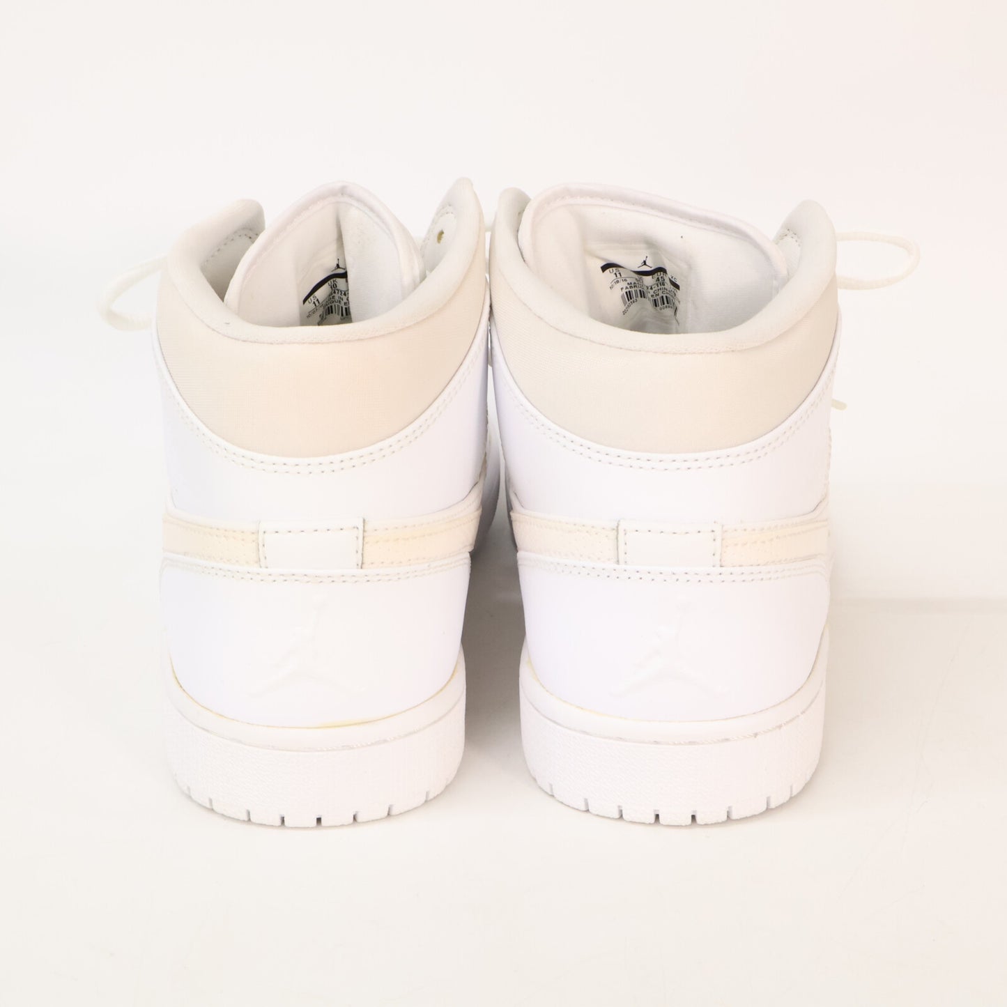 NIKE Air Jordan 1 Mid Sneakers White Size 11