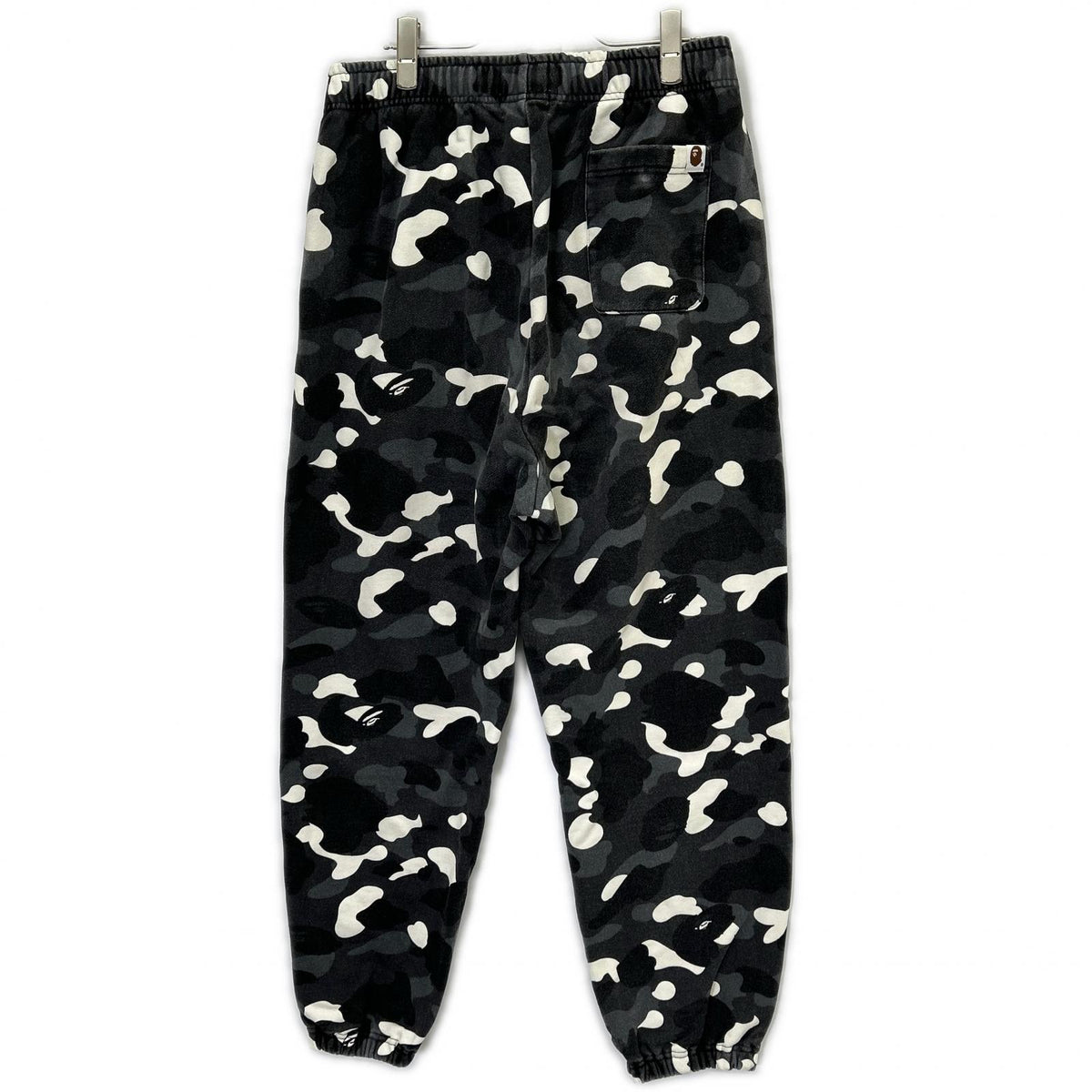 A BATHING APE Gray Shark Sweatpants Pants Size M