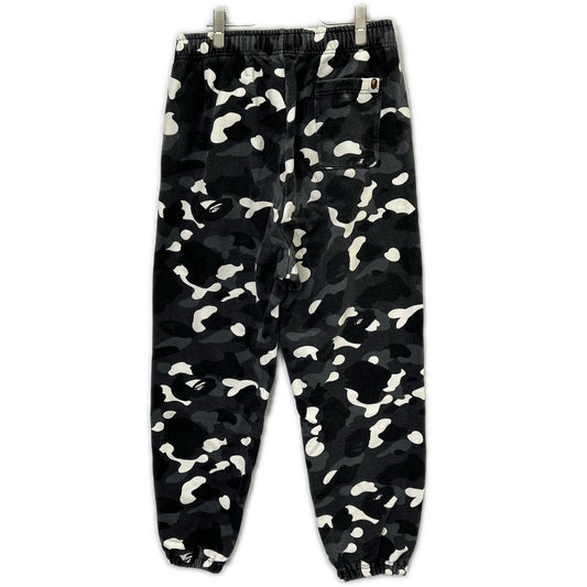 A BATHING APE Gray Shark Sweatpants Pants Size M