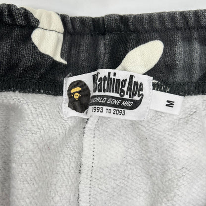 A BATHING APE Gray Shark Sweatpants Pants Size M