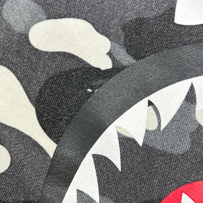 A BATHING APE Gray Shark Sweatpants Pants Size M