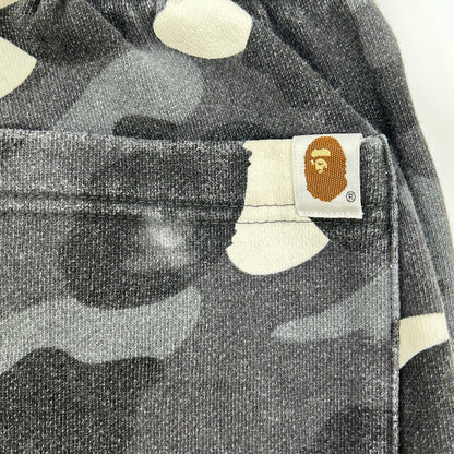 A BATHING APE Gray Shark Sweatpants Pants Size M