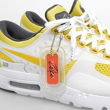 NIKE Air Max Zero Sneakers Yellow/White Mesh Size 27.5