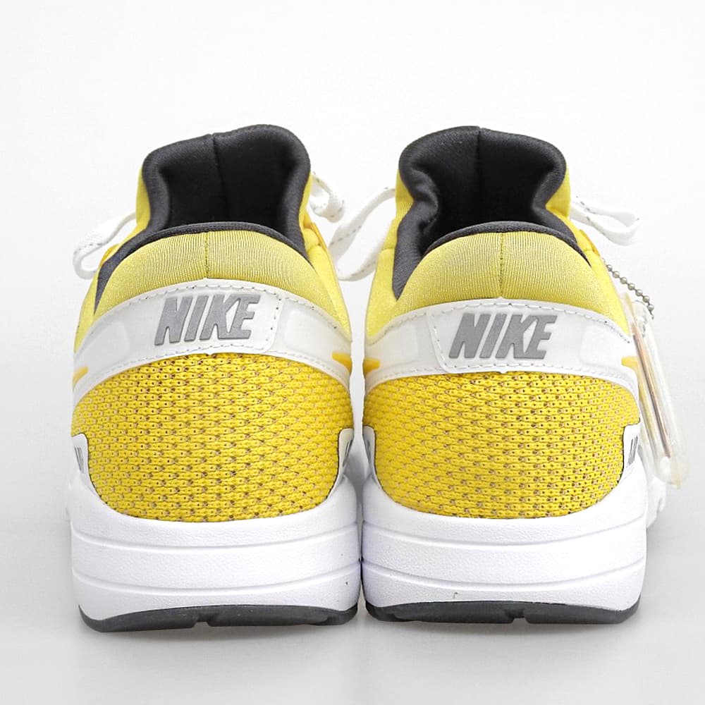 NIKE Air Max Zero Sneakers Yellow/White Mesh Size 27.5