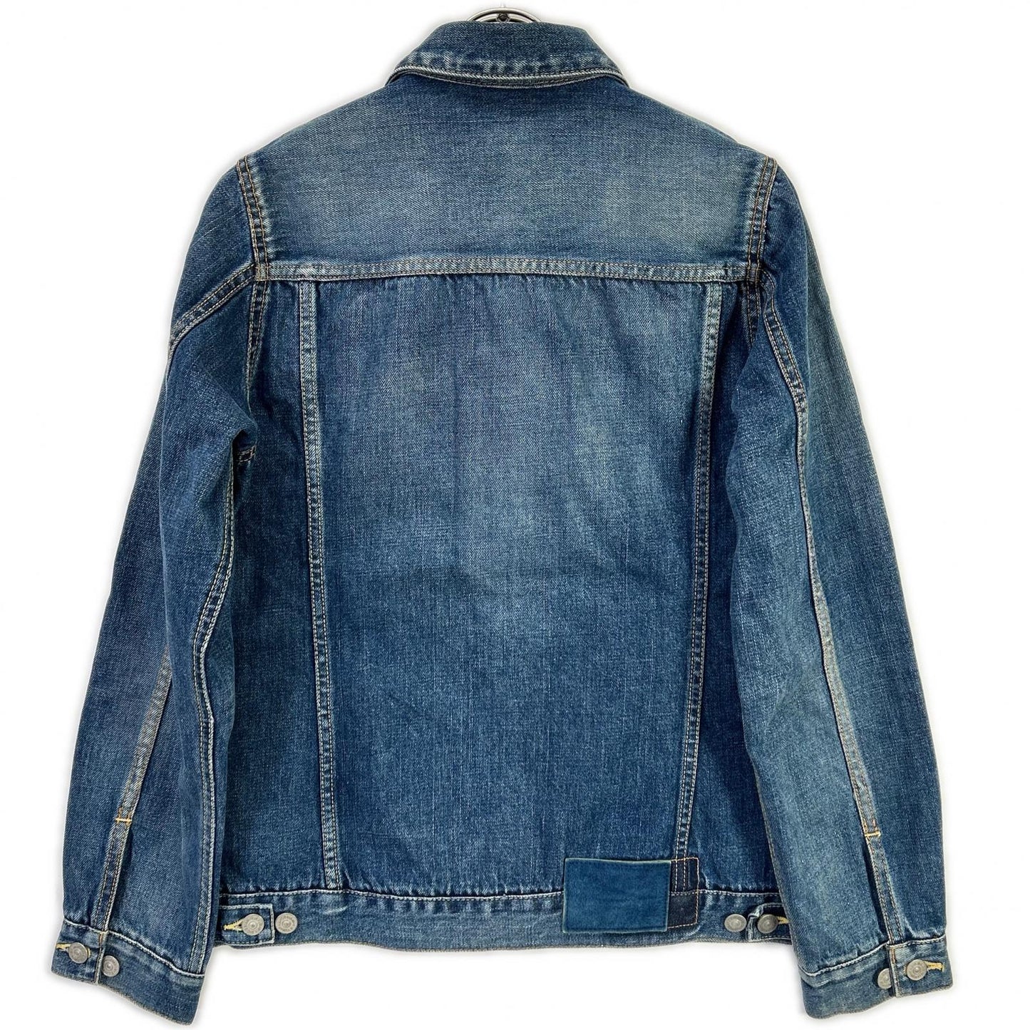 VISVIM 15SS 103 DAMAGED Denim Jacket Blue Cotton Size 2