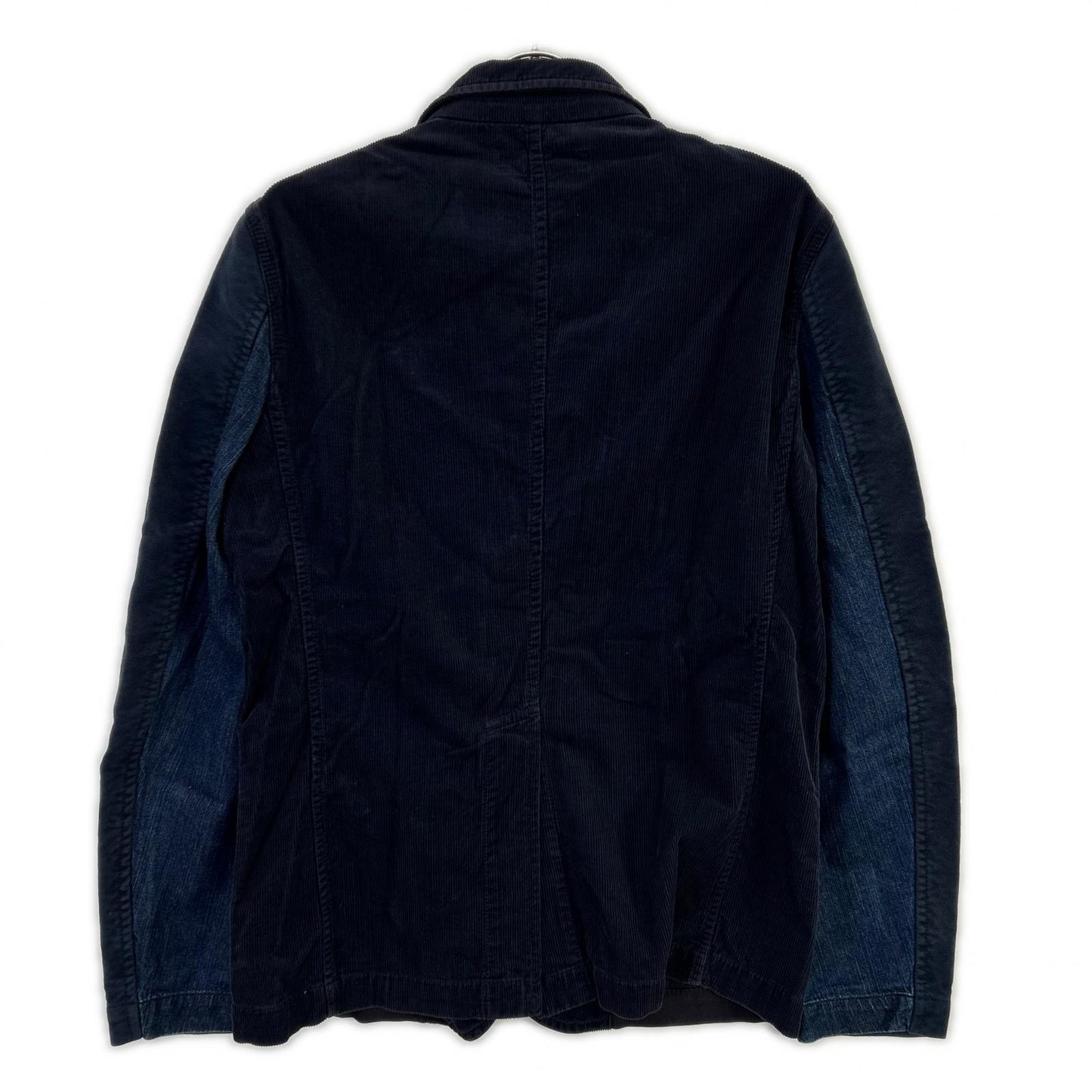 COMMEdesGARCONS SHIRT Cotton Corduroy Jacket Navy Size S