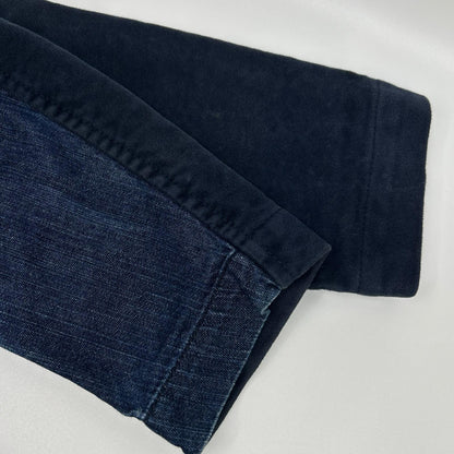 COMMEdesGARCONS SHIRT Cotton Corduroy Jacket Navy Size S