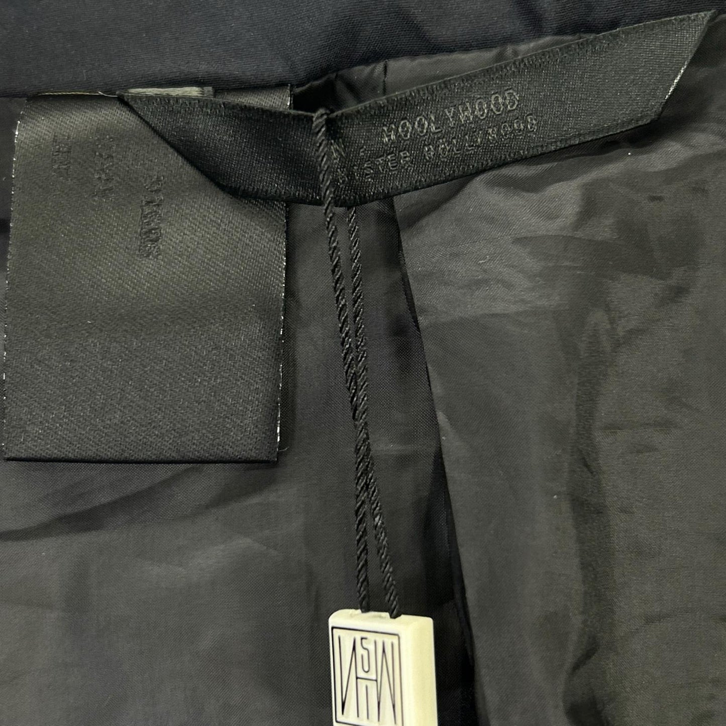 N.Hoolywood 20AW Nylon Tailored Blazer Black Size 38