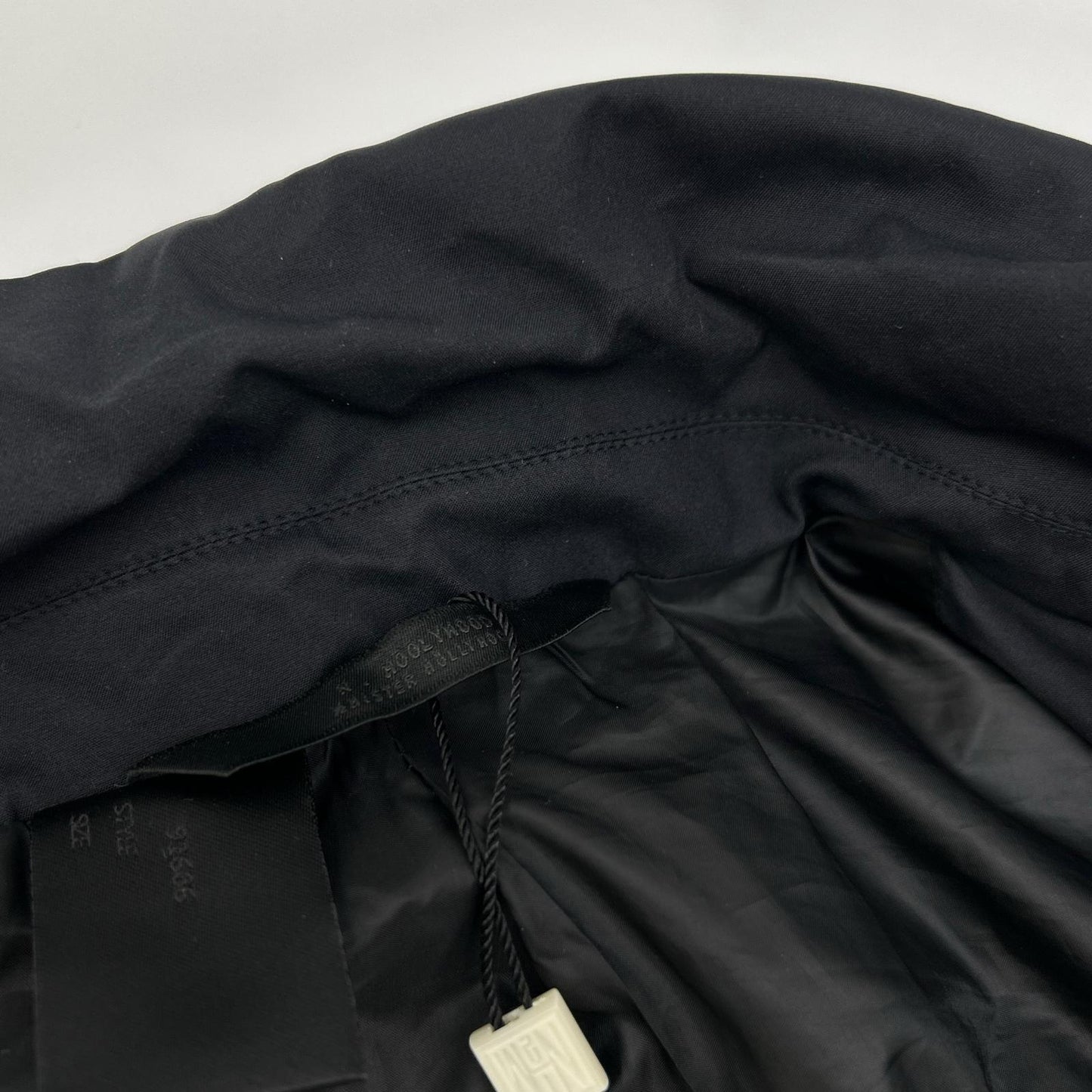 N.Hoolywood 20AW Nylon Tailored Blazer Black Size 38