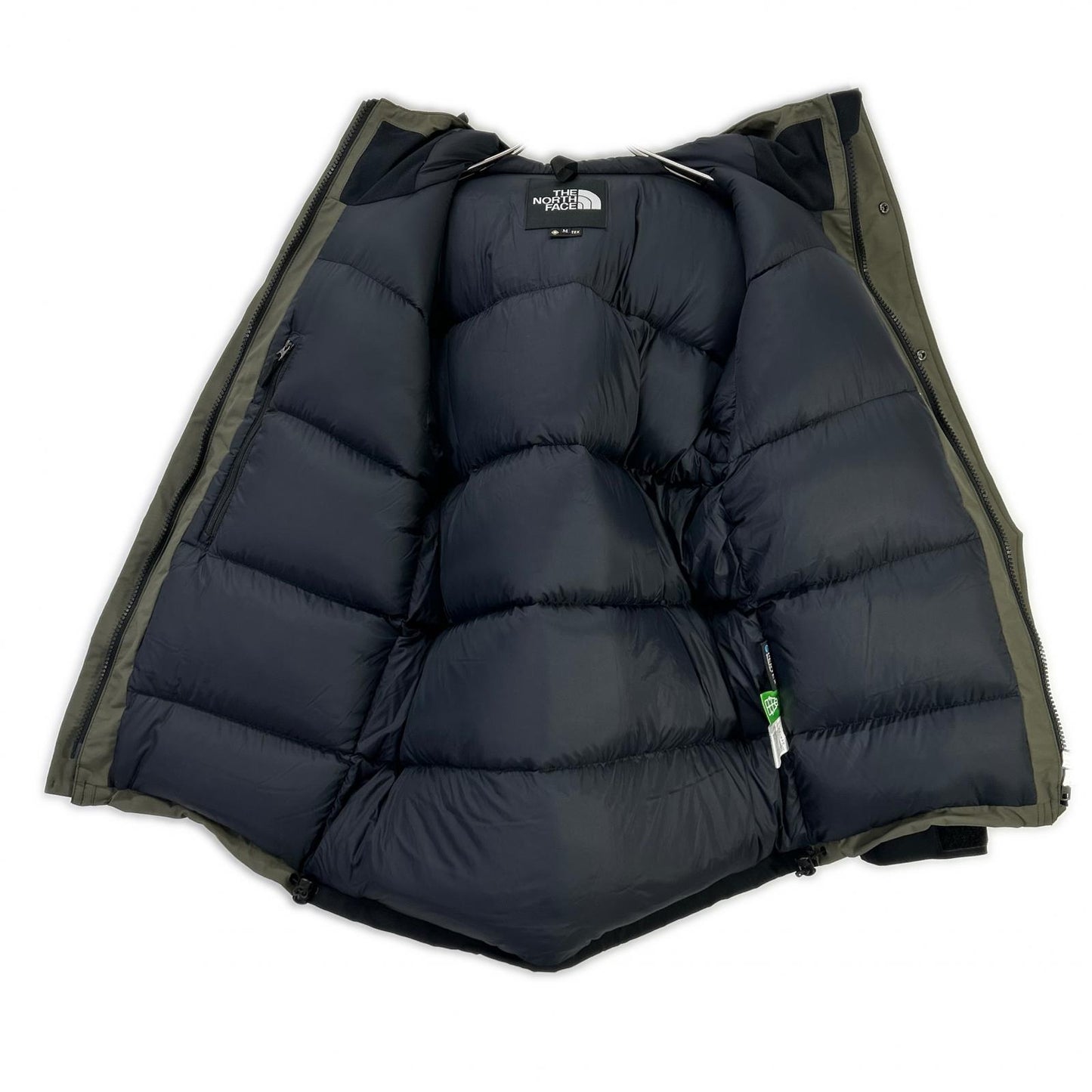 THE NORTH FACE ND91930 Mountain Down Jacket Khaki Size M