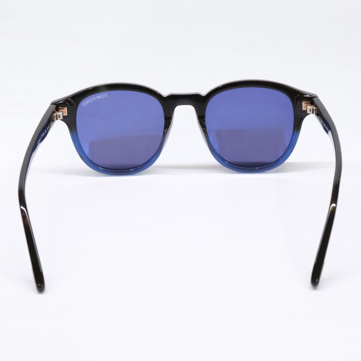 TOM FORD Jameson Wellington Sunglasses Black/Blue Size 50□21