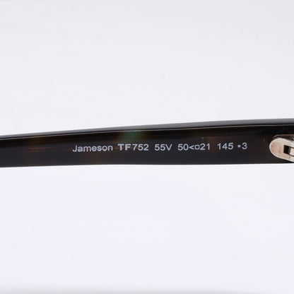TOM FORD Jameson Wellington Sunglasses Black/Blue Size 50□21