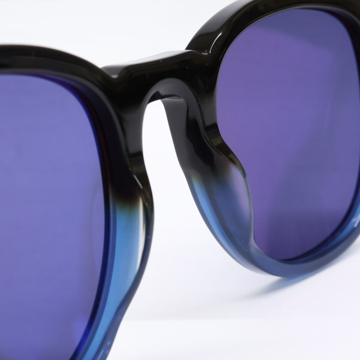 TOM FORD Jameson Wellington Sunglasses Black/Blue Size 50□21