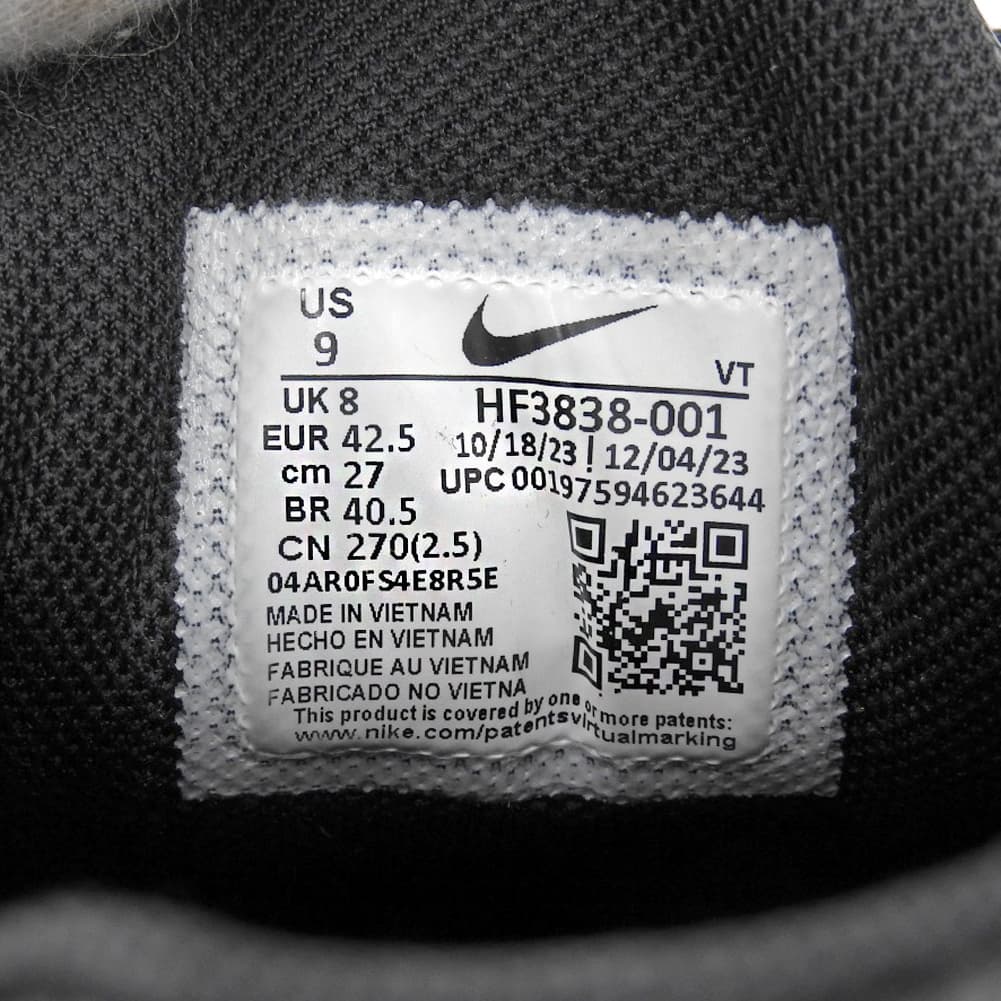 NIKE Black Air Max Plus 3 Sneakers Size 9(US)