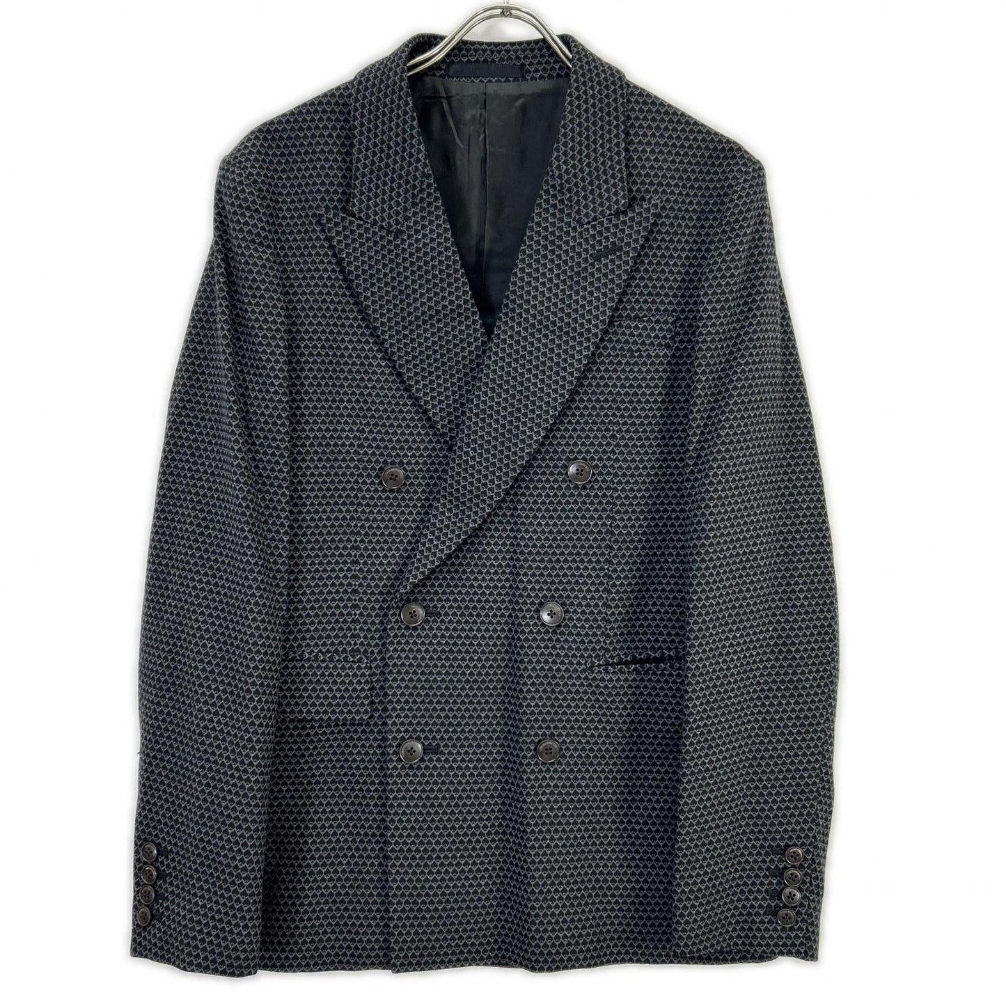 Thee Hysteric XXX Multi Wool All-Over Lapel Jacket Size M