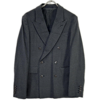 Thee Hysteric XXX Multi Wool All-Over Lapel Jacket Size M